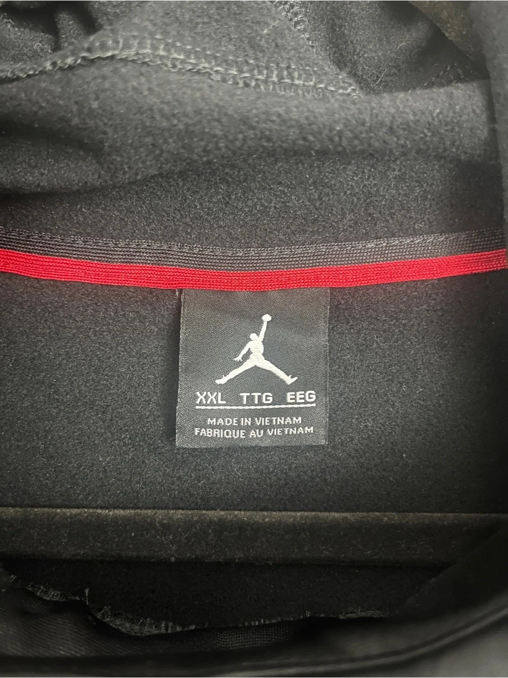 Nike Air Jordan Men’s XXL Black/Camp Pullover